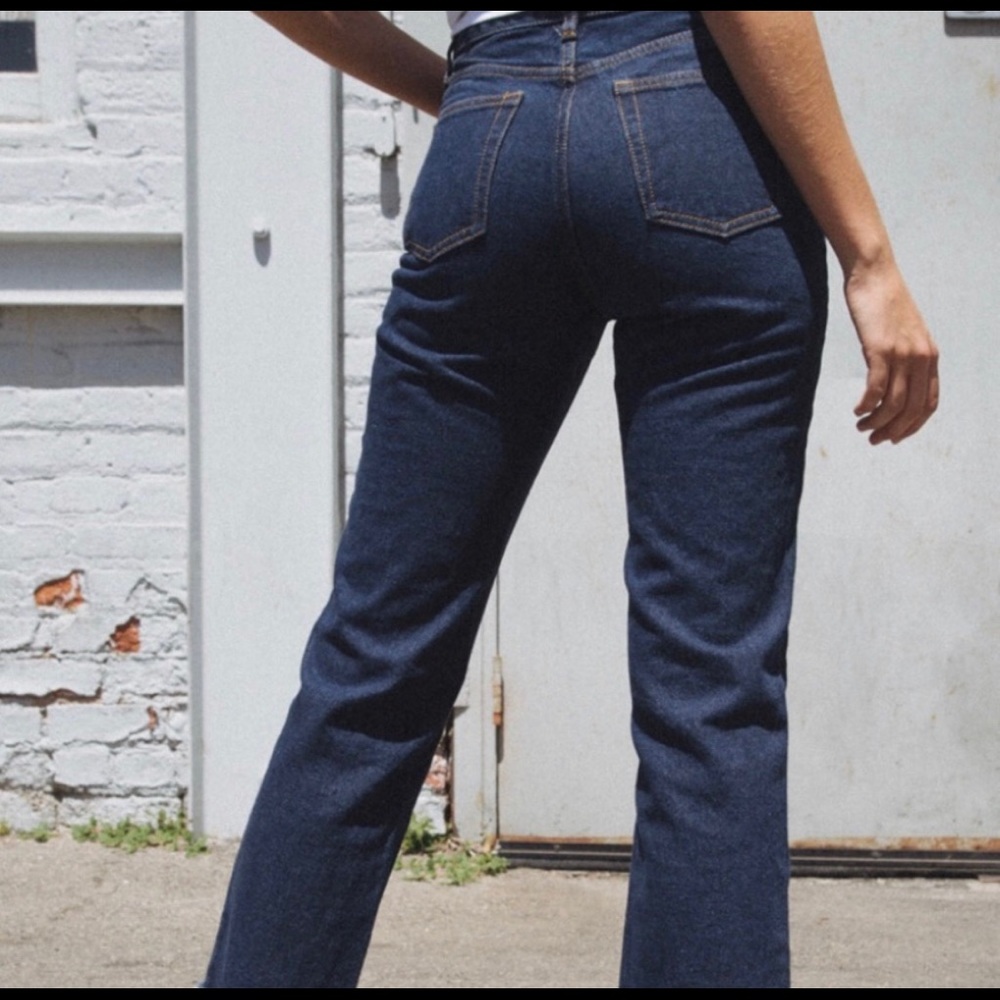 BRAND NEW! Brandy Melville/ Galt Dark Millie Jeans - Picture 4 of 4